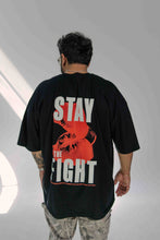 Load image into Gallery viewer, Stay in the Fight Tee - Black