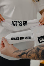 Load image into Gallery viewer, Change the World Socks