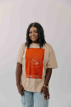 Load image into Gallery viewer, Blueprint Tee - Sand