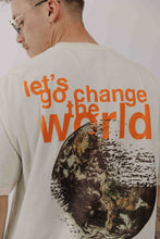 Load image into Gallery viewer, Change The World Tee - Ivory