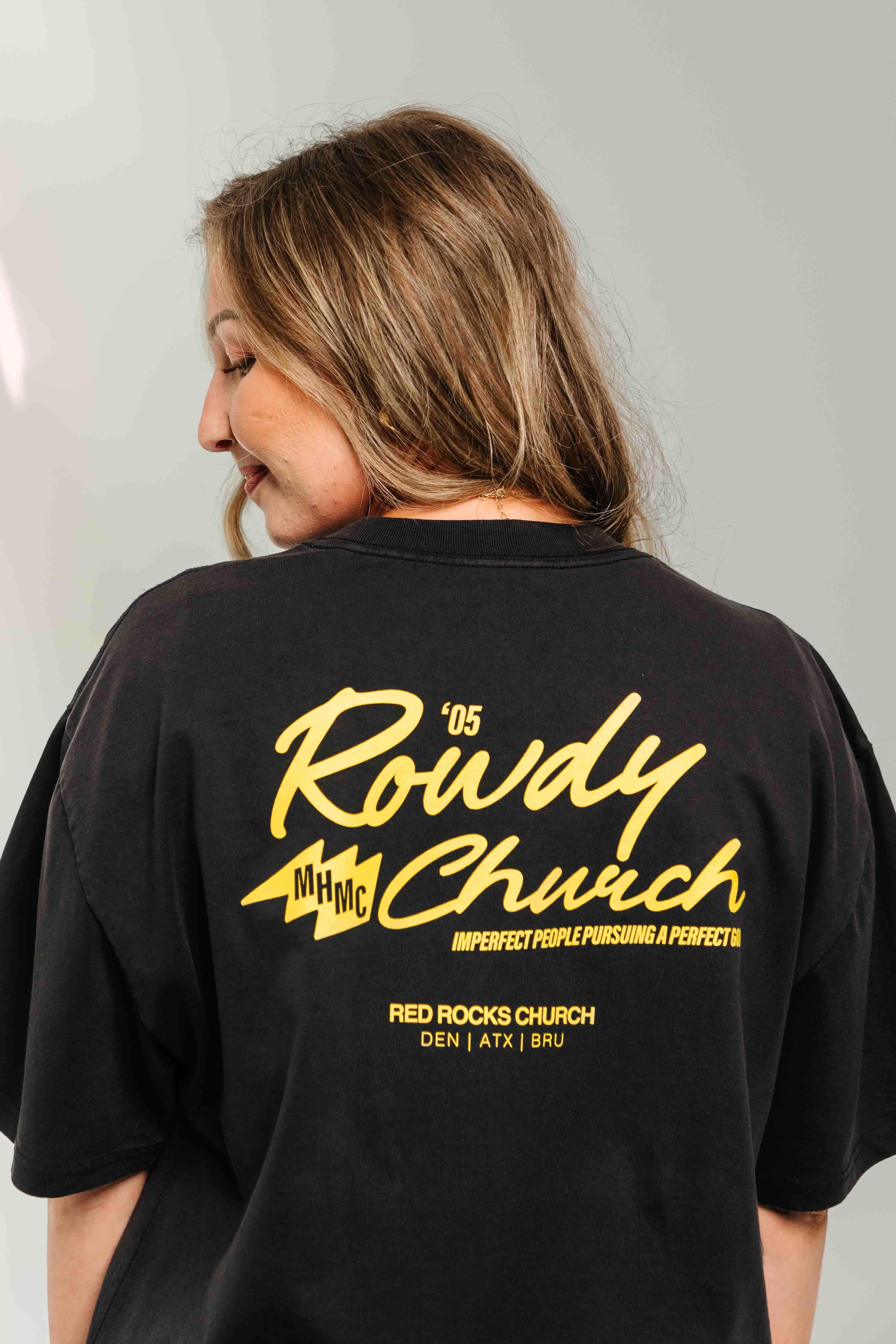 Rowdy Tee (Black) – Red Rocks Church Store