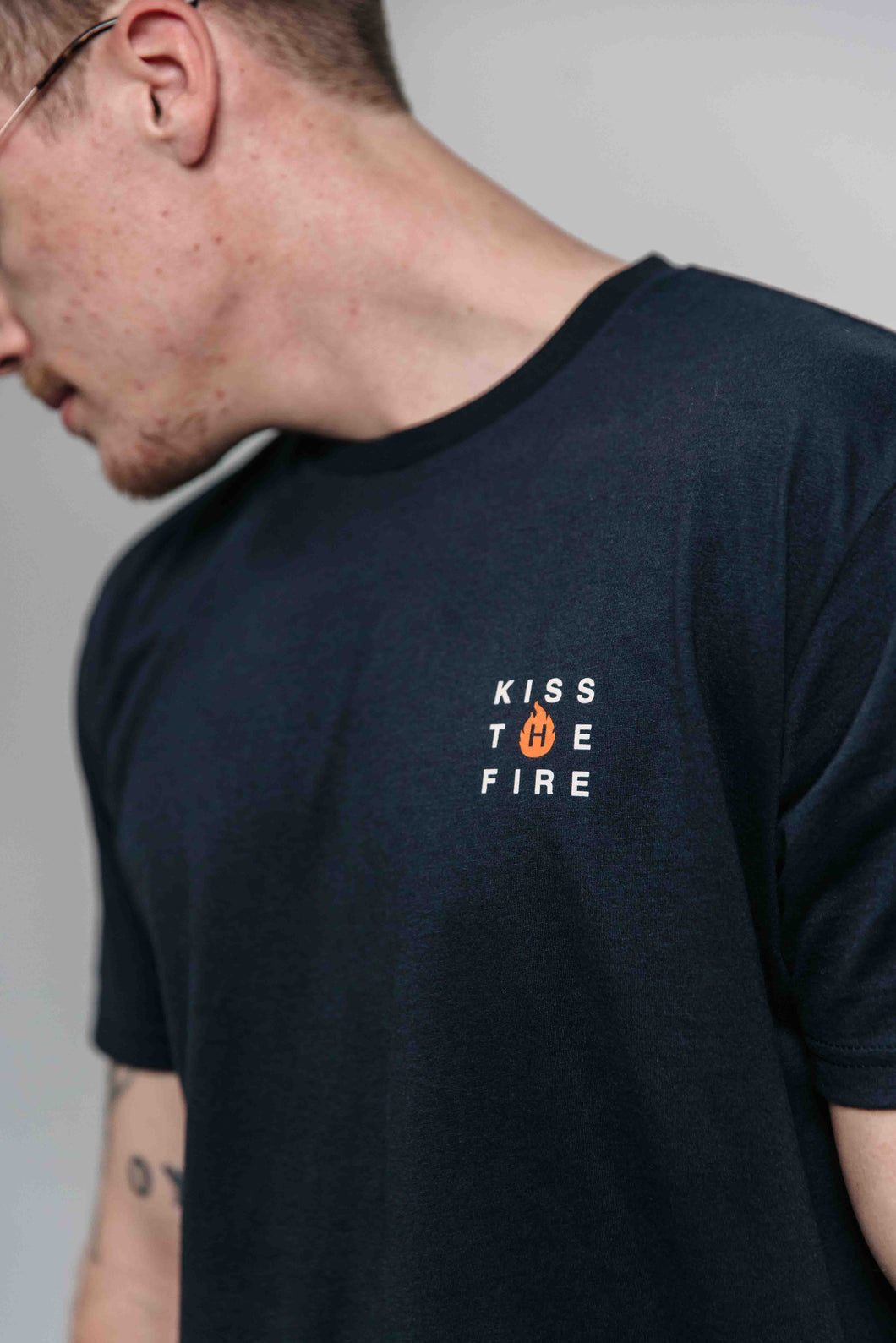 Kiss the Fire Tee (Black)