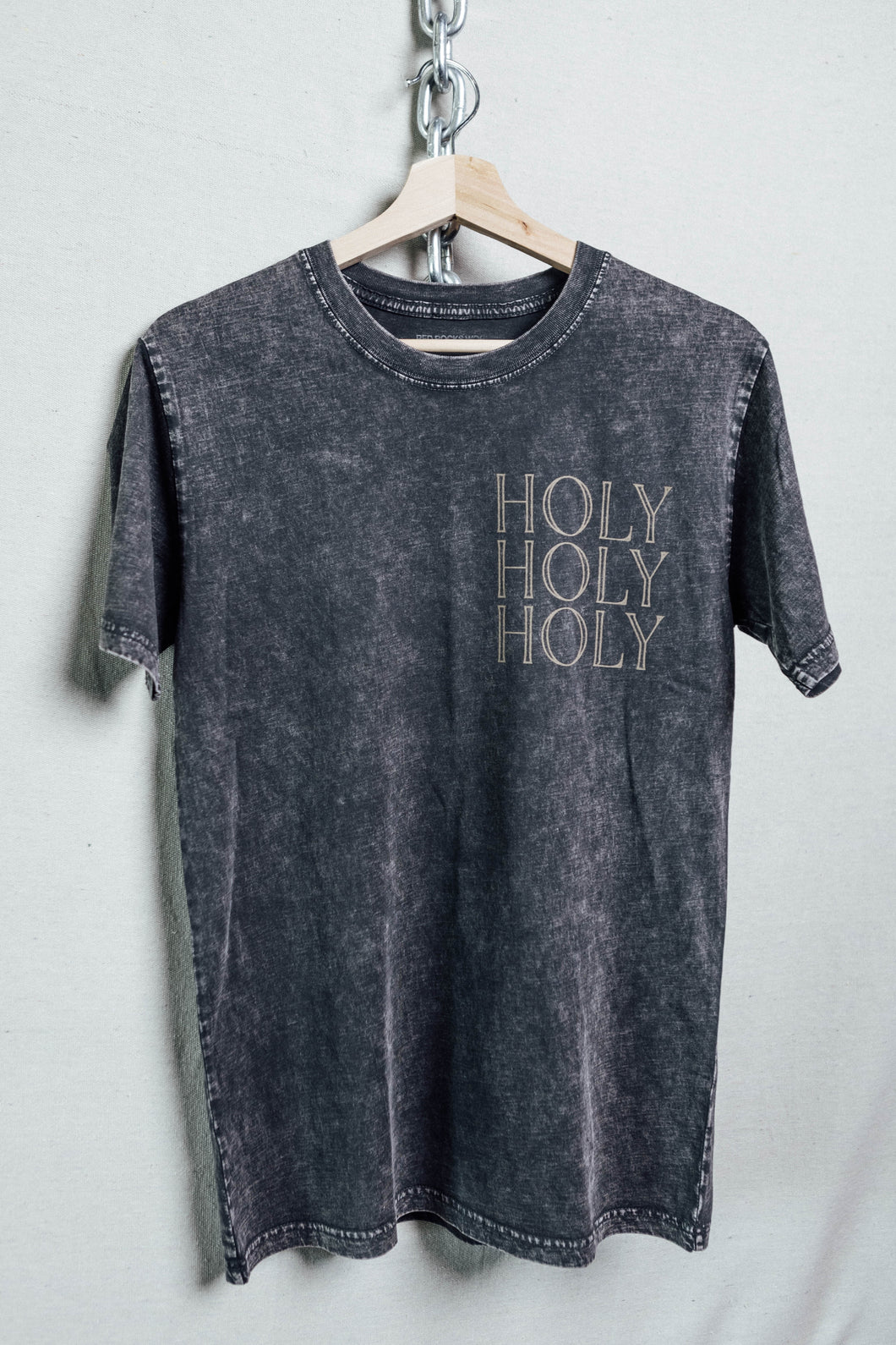 Holy Holy Holy T-Shirt - Dark Stonewash