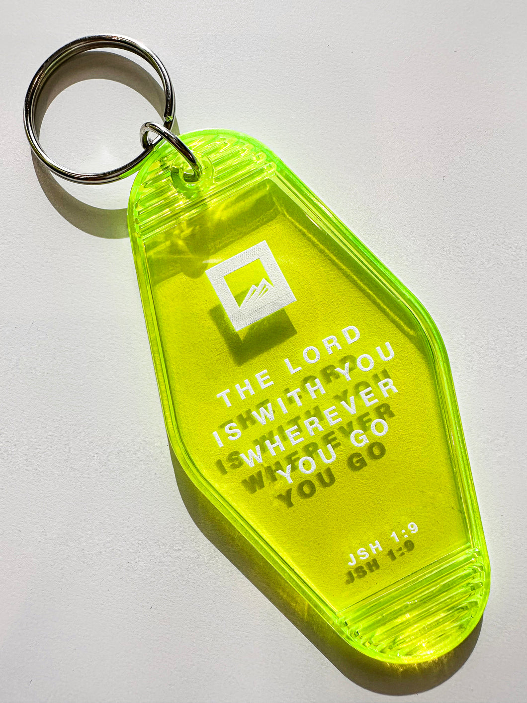 With You Neon Keychain