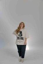 Load image into Gallery viewer, Stay in the Fight Tee - Ecru
