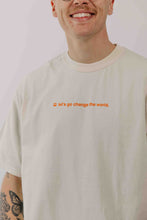 Load image into Gallery viewer, Change The World Tee - Ivory
