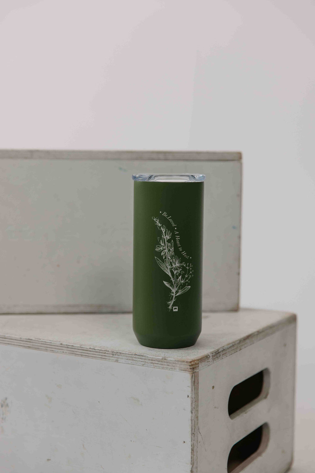 Be.Loved A Heart to Host Tumbler