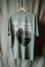 Load image into Gallery viewer, Change The World Tee - Sage
