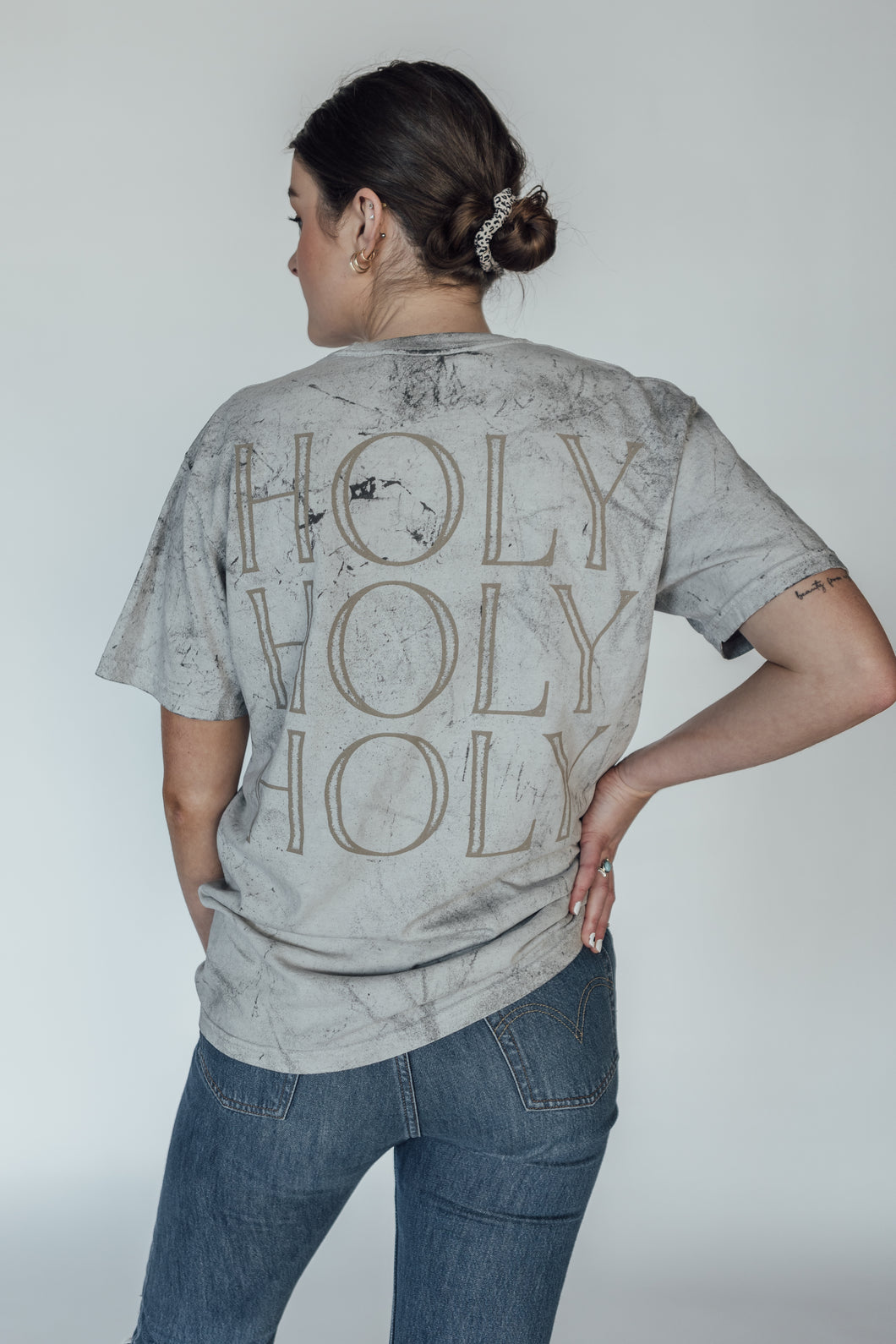 Holy Holy Holy T-Shirt - Light Stonewash